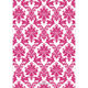 Raspberry Damask Invitations Image 2 of 7